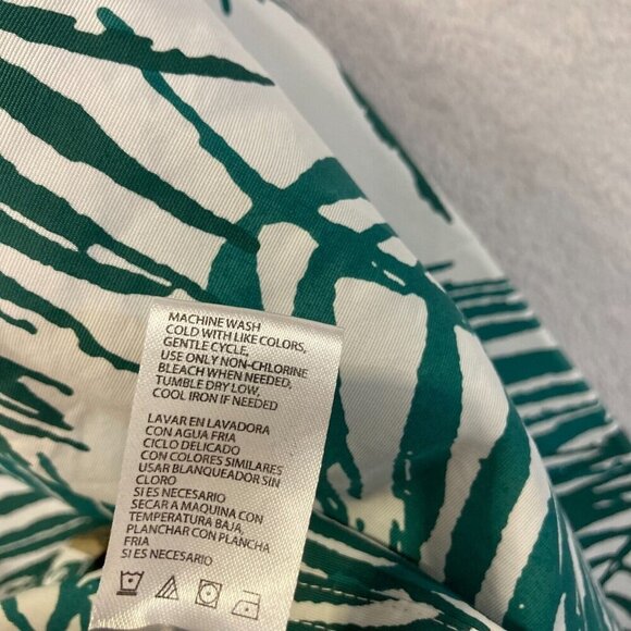 Original Weatherproof Vintage Windbreaker Jacket Men's Large Nylon Tropical Palm - Picture 13 of 16